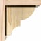 Ekena Millwork Ridgewood Rough Sawn Corbel w/Backplate, Douglas Fir, 8"W x 8"D x 8"H COR08X08X08RID01RDF - alternate 4